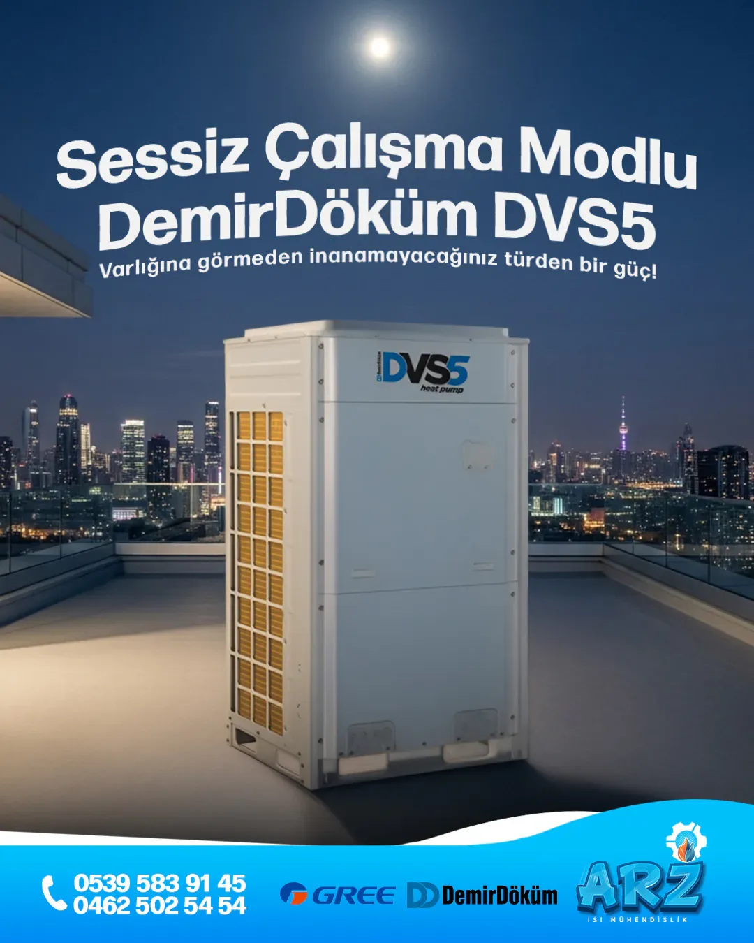 Arz Isı Mühendislik DemirDöküm DVS5… Ordu sosyal medya referansı (Post)