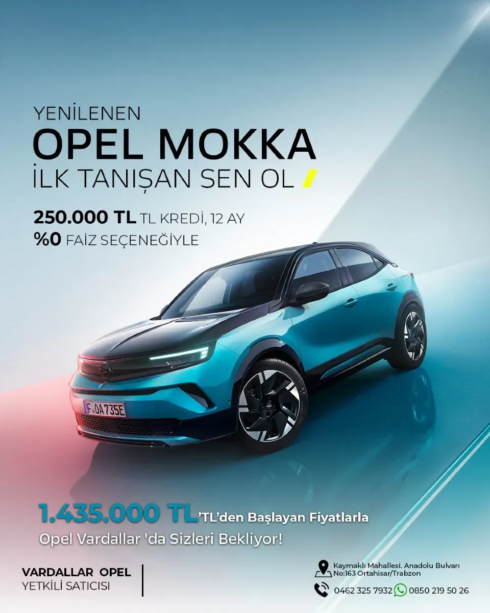 Opel Vardallar Ordu sosyal medya referansı (Post)