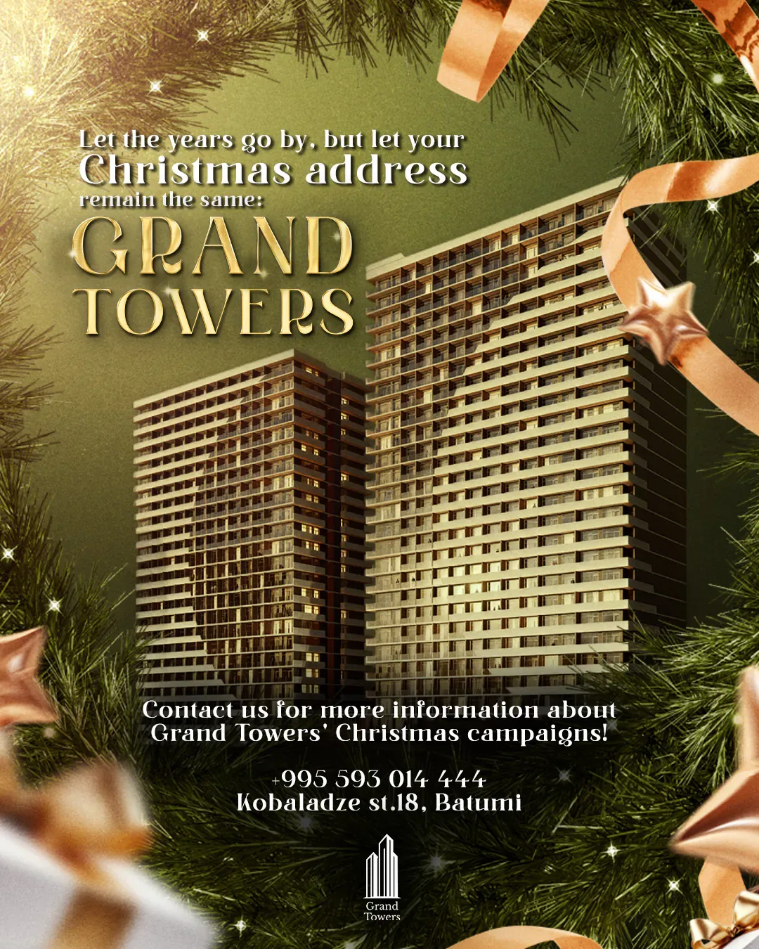 Grand Towers Batumi Yılbaşı Tebrik… Ordu sosyal medya referansı (Post)